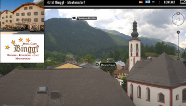 Obraz podglądu z kamery internetowej Mauterndorf im Lungau - Hotel Binggl